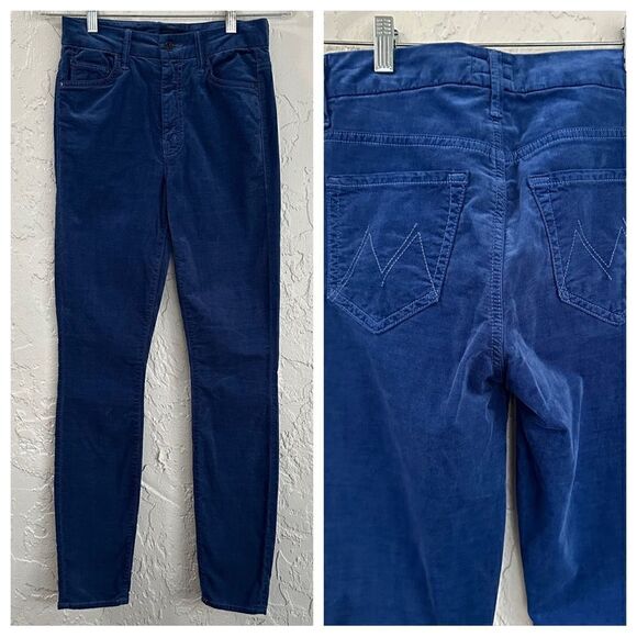 MOTHER High Waisted Looker Jeans Women’s Size 24 Lipstick and Other Stories - Picture 1 of 12